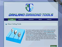 Tablet Screenshot of oaklanddiamondtools.com